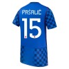 Fodboldtøj Kroatien Pasalic 15 Udebanetrøje VM 2026