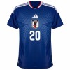 Fodboldsæt Japan Kubo 20 Hjemmebanetrøje VM 2026 TIL Børn