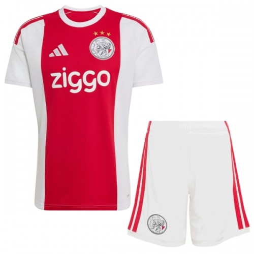 Fodboldsæt Ajax Amsterdam Hjemmebanetrøje 2026-27 TIL Børn Fodboldsæt Ajax Amsterdam Hjemmebanetrøje 2026-27 TIL Børn