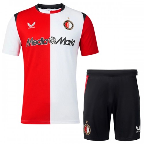 Fodboldsæt Feyenoord Rotterdam Hjemmebanetrøje 2026-27 TIL Børn Fodboldsæt Feyenoord Rotterdam Hjemmebanetrøje 2026-27 TIL Børn