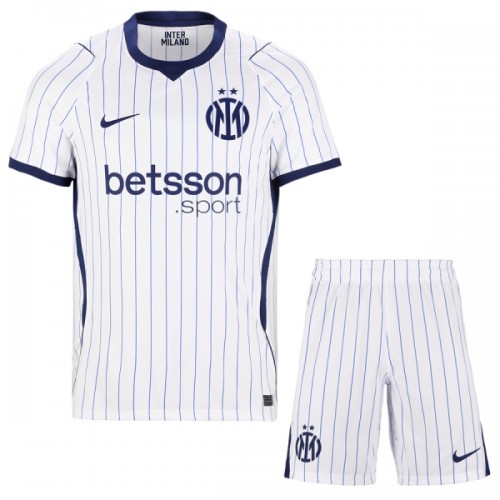 Fodboldsæt Inter Milan Udebanetrøje 2026-27 TIL Børn Fodboldsæt Inter Milan Udebanetrøje 2026-27 TIL Børn