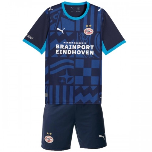 Fodboldsæt PSV Eindhoven Tredjetrøje 2026-27 TIL Børn Fodboldsæt PSV Eindhoven Tredjetrøje 2026-27 TIL Børn