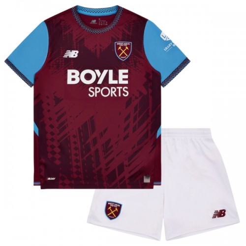 Fodboldsæt West Ham United Hjemmebanetrøje 2026-27 TIL Børn Fodboldsæt West Ham United Hjemmebanetrøje 2026-27 TIL Børn