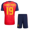 Fodboldsæt Spanien 2 Stars Lamine Yamal 19 Hjemmebanetrøje VM 2026 TIL Børn Fodboldsæt Spanien 2 Stars Lamine Yamal 19 Hjemmebanetrøje VM 2026 TIL Børn