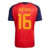 Fodboldtøj Spanien 2 Stars Rodrigo 16 Hjemmebanetrøje VM 2026