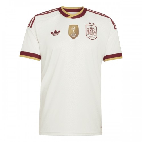 Fodboldtøj Spanien 2 Stars Udebanetrøje VM 2026 Fodboldtøj Spanien 2 Stars Udebanetrøje VM 2026