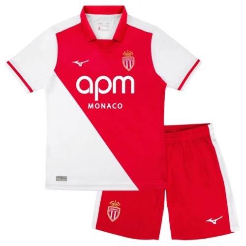 Fodboldsæt AS Monaco Hjemmebanetrøje 2026-27 TIL Børn Fodboldsæt AS Monaco Hjemmebanetrøje 2026-27 TIL Børn