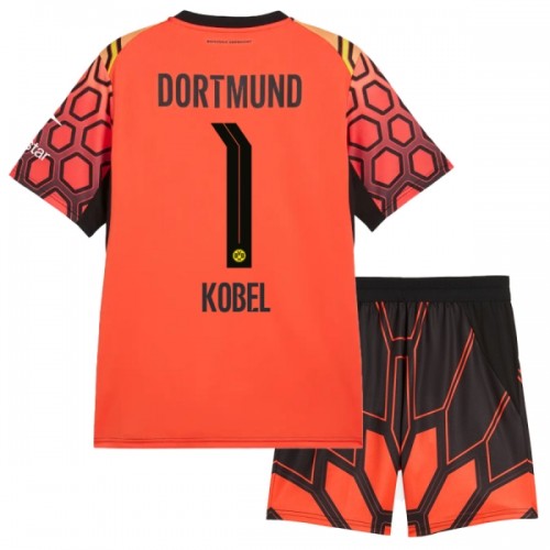 Fodboldsæt Borussia Dortmund Kobel 1 Målmandstrøje Hjemmebanetrøje 2026-27 Orange TIL Børn Fodboldsæt Borussia Dortmund Kobel 1 Målmandstrøje Hjemmebanetrøje 2026-27 Orange TIL Børn