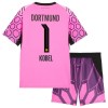Fodboldsæt Borussia Dortmund Kobel 1 Målmandstrøje Udebanetrøje 2026-27 Pink TIL Børn Fodboldsæt Borussia Dortmund Kobel 1 Målmandstrøje Udebanetrøje 2026-27 Pink TIL Børn