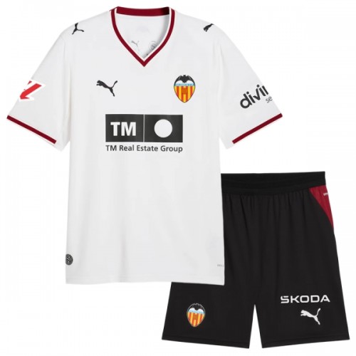 Fodboldsæt Valencia CF Hjemmebanetrøje 2026-27 TIL Børn Fodboldsæt Valencia CF Hjemmebanetrøje 2026-27 TIL Børn