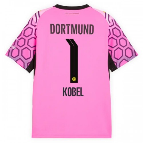 Fodboldtøj Borussia Dortmund Kobel 1 Målmandstrøje Udebanetrøje 2026-27 Pink Fodboldtøj Borussia Dortmund Kobel 1 Målmandstrøje Udebanetrøje 2026-27 Pink