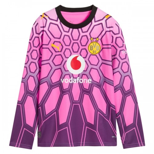 Fodboldtøj Borussia Dortmund Målmandstrøje Udebanetrøje 2026-27 Pink (L/Æ) Fodboldtøj Borussia Dortmund Målmandstrøje Udebanetrøje 2026-27 Pink (L/Æ)