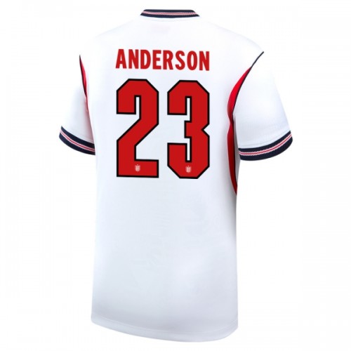 Fodboldtøj England Elliot Anderson 23 Hjemmebanetrøje VM 2026 Fodboldtøj England Elliot Anderson 23 Hjemmebanetrøje VM 2026
