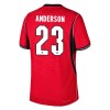 Fodboldtøj England Elliot Anderson 23 Udebanetrøje VM 2026 Fodboldtøj England Elliot Anderson 23 Udebanetrøje VM 2026
