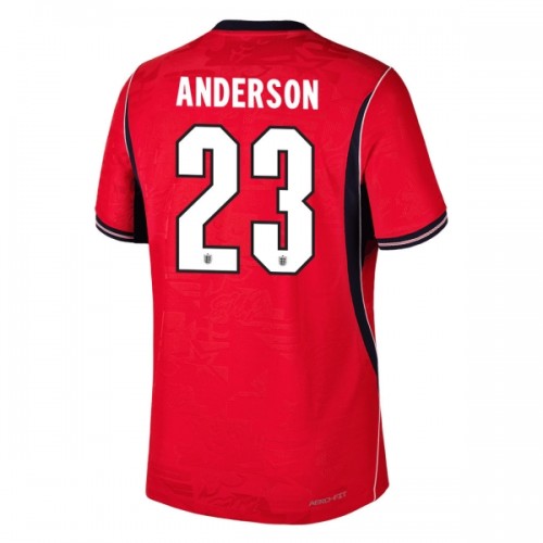 Fodboldtøj England Elliot Anderson 23 Udebanetrøje VM 2026 Fodboldtøj England Elliot Anderson 23 Udebanetrøje VM 2026
