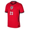 Fodboldtøj England Elliot Anderson 23 Udebanetrøje VM 2026