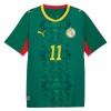 Fodboldtøj Senegal Jackson 11 Udebanetrøje VM 2026