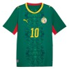 Fodboldtøj Senegal Mane 10 Udebanetrøje VM 2026