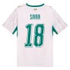 Fodboldtøj Senegal Sarr 18 Hjemmebanetrøje VM 2026 Fodboldtøj Senegal Sarr 18 Hjemmebanetrøje VM 2026