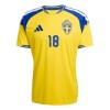 Fodboldtøj Sverige Ayari 18 Hjemmebanetrøje VM 2026