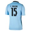 Fodboldtøj Uruguay Federico Valverde 15 Hjemmebanetrøje VM 2026 Fodboldtøj Uruguay Federico Valverde 15 Hjemmebanetrøje VM 2026