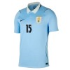 Fodboldtøj Uruguay Federico Valverde 15 Hjemmebanetrøje VM 2026