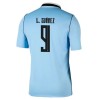 Fodboldtøj Uruguay Luis Suarez 9 Hjemmebanetrøje VM 2026