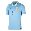 Fodboldtøj Uruguay Luis Suarez 9 Hjemmebanetrøje VM 2026