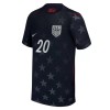 Fodboldtøj USA Balogun 20 Udebanetrøje VM 2026