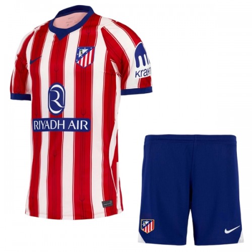Fodboldsæt Atlético Madrid Hjemmebanetrøje 2026-27 TIL Børn Fodboldsæt Atlético Madrid Hjemmebanetrøje 2026-27 TIL Børn
