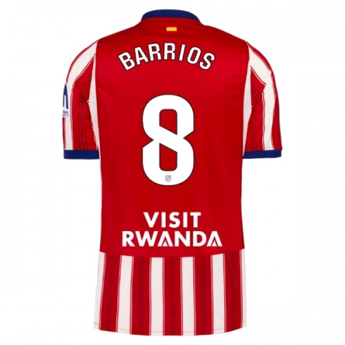 Fodboldtøj Atlético Madrid Barrios 8 Hjemmebanetrøje 2026-27 Fodboldtøj Atlético Madrid Barrios 8 Hjemmebanetrøje 2026-27