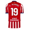 Fodboldtøj Atlético Madrid J. Alvarez 19 Hjemmebanetrøje 2026-27