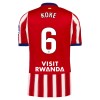 Fodboldtøj Atlético Madrid Koke 6 Hjemmebanetrøje 2026-27 Fodboldtøj Atlético Madrid Koke 6 Hjemmebanetrøje 2026-27