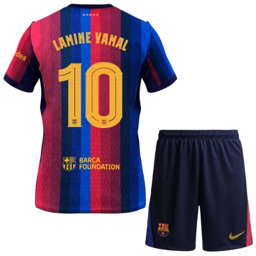 Fodboldsæt FC Barcelona Lamine Yamal 10 Hjemmebanetrøje 2026-27 TIL Børn Fodboldsæt FC Barcelona Lamine Yamal 10 Hjemmebanetrøje 2026-27 TIL Børn