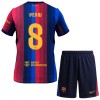 Fodboldsæt FC Barcelona Pedri 8 Hjemmebanetrøje 2026-27 TIL Børn Fodboldsæt FC Barcelona Pedri 8 Hjemmebanetrøje 2026-27 TIL Børn