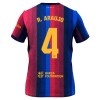 Fodboldsæt FC Barcelona R. Araujo 4 Hjemmebanetrøje 2026-27 TIL Børn
