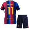 Fodboldsæt FC Barcelona Raphinha 11 Hjemmebanetrøje 2026-27 TIL Børn Fodboldsæt FC Barcelona Raphinha 11 Hjemmebanetrøje 2026-27 TIL Børn