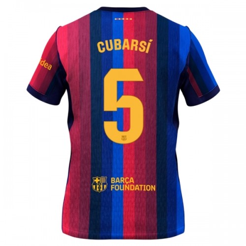 Fodboldtøj FC Barcelona Cubarsi 5 Hjemmebanetrøje 2026-27 Fodboldtøj FC Barcelona Cubarsi 5 Hjemmebanetrøje 2026-27