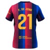Fodboldtøj FC Barcelona Frenkie de Jong 21 Hjemmebanetrøje 2026-27 Fodboldtøj FC Barcelona Frenkie de Jong 21 Hjemmebanetrøje 2026-27