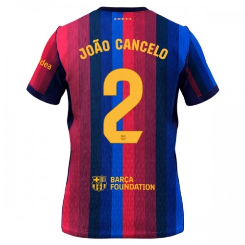 Fodboldtøj FC Barcelona Joao Cancelo 2 Hjemmebanetrøje 2026-27 Fodboldtøj FC Barcelona Joao Cancelo 2 Hjemmebanetrøje 2026-27