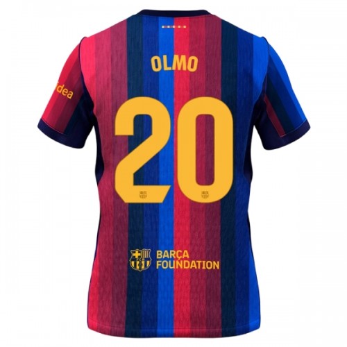 Fodboldtøj FC Barcelona Olmo 20 Hjemmebanetrøje 2026-27 Fodboldtøj FC Barcelona Olmo 20 Hjemmebanetrøje 2026-27