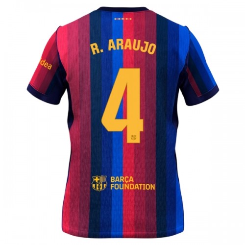 Fodboldtøj FC Barcelona R. Araujo 4 Hjemmebanetrøje 2026-27 Fodboldtøj FC Barcelona R. Araujo 4 Hjemmebanetrøje 2026-27