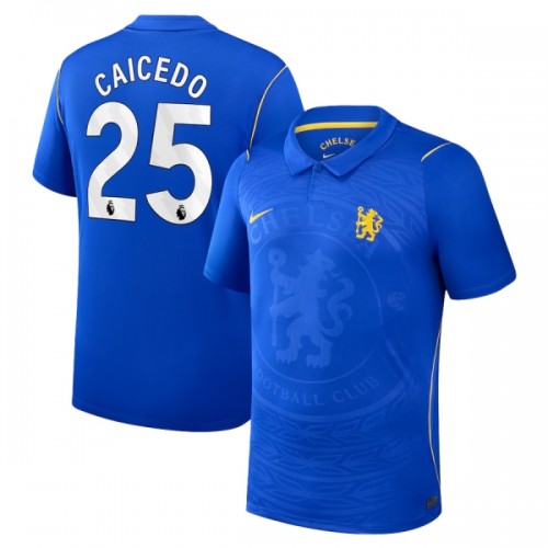 Fodboldtøj Chelsea Caicedo 25 Hjemmebanetrøje 2026-27 Fodboldtøj Chelsea Caicedo 25 Hjemmebanetrøje 2026-27