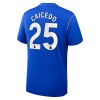 Fodboldtøj Chelsea Caicedo 25 Hjemmebanetrøje 2026-27