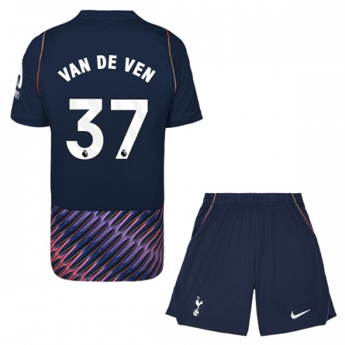 Fodboldsæt Tottenham Hotspur Van De Ven 37 Udebanetrøje 2026-27 TIL Børn Fodboldsæt Tottenham Hotspur Van De Ven 37 Udebanetrøje 2026-27 TIL Børn