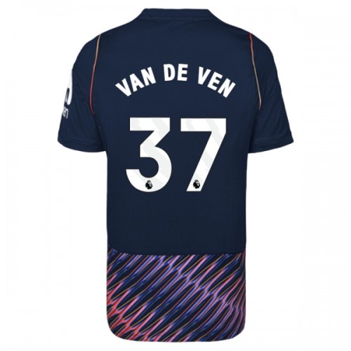 Fodboldtøj Tottenham Hotspur Van De Ven 37 Udebanetrøje 2026-27 Fodboldtøj Tottenham Hotspur Van De Ven 37 Udebanetrøje 2026-27