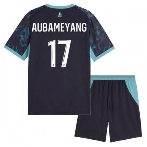 Fodboldsæt Olympique de Marseille Aubameyang 17 Udebanetrøje 2026-27 TIL Børn Fodboldsæt Olympique de Marseille Aubameyang 17 Udebanetrøje 2026-27 TIL Børn