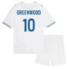 Fodboldsæt Olympique de Marseille Greenwood 10 Hjemmebanetrøje 2026-27 TIL Børn Fodboldsæt Olympique de Marseille Greenwood 10 Hjemmebanetrøje 2026-27 TIL Børn