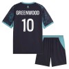 Fodboldsæt Olympique de Marseille Greenwood 10 Udebanetrøje 2026-27 TIL Børn Fodboldsæt Olympique de Marseille Greenwood 10 Udebanetrøje 2026-27 TIL Børn