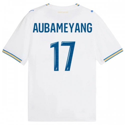 Fodboldtøj Olympique de Marseille Aubameyang 17 Hjemmebanetrøje 2026-27 Fodboldtøj Olympique de Marseille Aubameyang 17 Hjemmebanetrøje 2026-27
